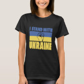 I Stand With Oekraïne T-shirt (Voorkant)