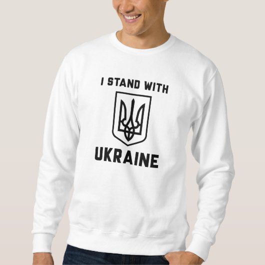 I Stand With Oekraïne Trui (Voorkant)