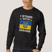 I Stand With Oekraïne Trui (Voorkant)