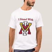 I Stand With VMI T-shirt (Voorkant)