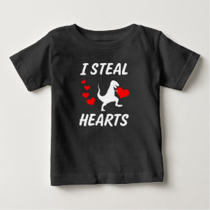 I Steal Hearts grappige jongens Dinosaur Valentijn