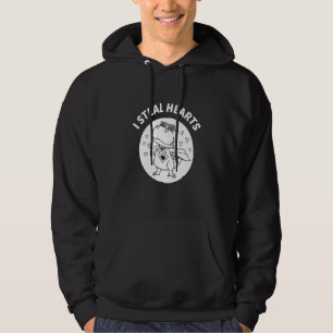 I Steal Hearts T-Rex Dino Hoodie