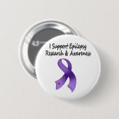 I STEUN Epilepsy Research Ronde Button 5,7 Cm (Voorkant /achterkant)
