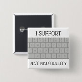 I STEUN NETTO NEUTRALITY BUTTON (Voorkant /achterkant)