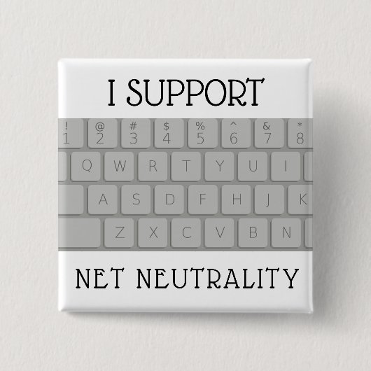 I STEUN NETTO NEUTRALITY BUTTON (Voorkant)