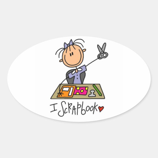 I Stickers Ovaux du Scrapbook (Devant)