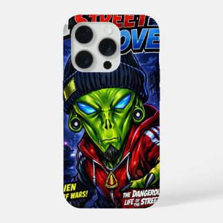 I Street Love – Urban Alien Comic Cover Art iPhone 15 Pro Hoesje