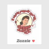 I Suggest You Try Jesus Before You Try Me Sticker (Feuille)