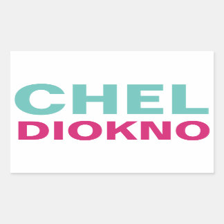 I Support Atty. Chel Diokno CUSTOMIZABLE Rechthoekige Sticker