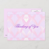 I Support, borstkankervoorlichting_ Briefkaart (Voorkant / Achterkant)