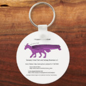 I Support Cera's Goal Keychain (Voorkant)