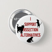 I Support Dissection Alternatives Ronde Button 5,7 Cm (Voorkant /achterkant)