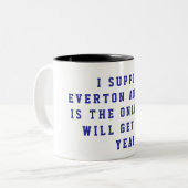 I Support Everton Mug (Devant gauche)