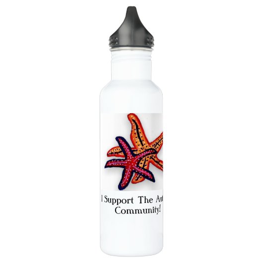 I Support The Autism Community Water Bottle Waterfles (Links)