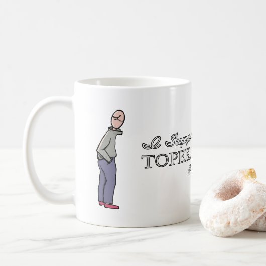 I support the Topeka Art Guild Mug (Avec donut)