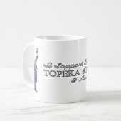 I support the Topeka Art Guild Mug (Devant gauche)
