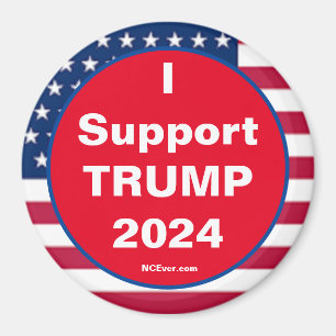 I Support TRUMP 2024 Aimant patriotique