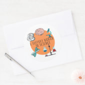 'I support women in science' sticker - pakket van  (Envelop)