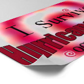 I Survive Hurricane Sandy Poster (Coin)