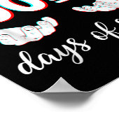 I Survived 100 Days Of School Funny 67 Meme Math T Poster (Hoek)