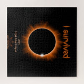 I Survived 2024 Solar Eclipse Puzzle (Horizontal)