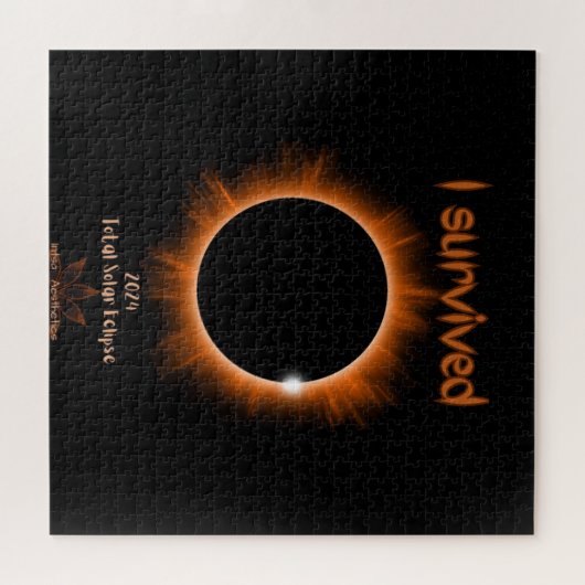 I Survived 2024 Solar Eclipse Puzzle (Horizontal)