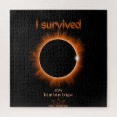 I Survived 2024 Solar Eclipse Puzzle (Vertical)