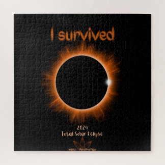 I Survived 2024 Solar Eclipse Puzzle