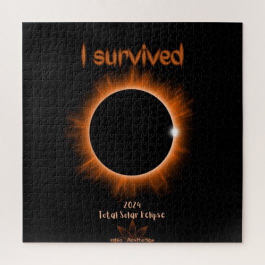 I Survived 2024 Solar Eclipse Puzzle (Vertical)
