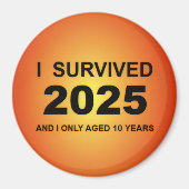 I Survived 2025  Magneet (Voorkant)