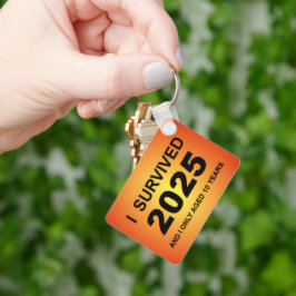 I Survived 2025  Sleutelhanger