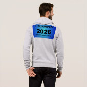 I Survived 2026 Hoodie (Achterkant volledig)