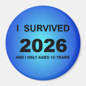I Survived 2026 Magneet (Voorkant)