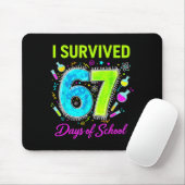 I Survived 67 Days Of School Funny 67 Meme Science Muismat (Met muis)
