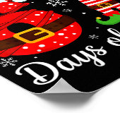 I Survived 67 Days Of School Funny Elf Christmas S Poster (Hoek)