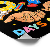 I Survived 67 Days Of School Funny Meme Teacher St Poster (Hoek)