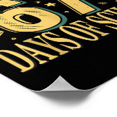 I Survived 67 Days Of School Funny Meme Teacher St Poster (Hoek)