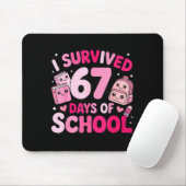 I Survived 67 Days Of School Funny Student Style  Muismat (Met muis)