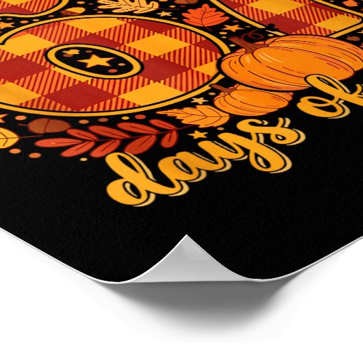 I Survived 67 Days Of School Funny Teacher Student Poster (Hoek)