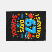 I Survived 67 Days Of School Six Seven Meme Teache Fleece Deken (Voorkant (Horizontaal))