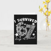 I Survived 67 Days Of School Snake, Alligator Rept Kaart (Gele Bloem)