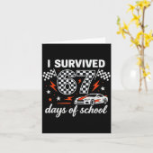I Survived 67 Days Of School Students Teachers 100 Kaart (Gele Bloem)