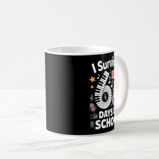 I Survived 67 Days Of School - Teachers Students M Koffiemok (Voorkant rechts)