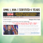 I Survived 6 Years by RoseWrites  Raamsticker (Vel 3)