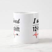 I Survived Another 12-Hour Shift Nurse Coffee Mug (Devant)