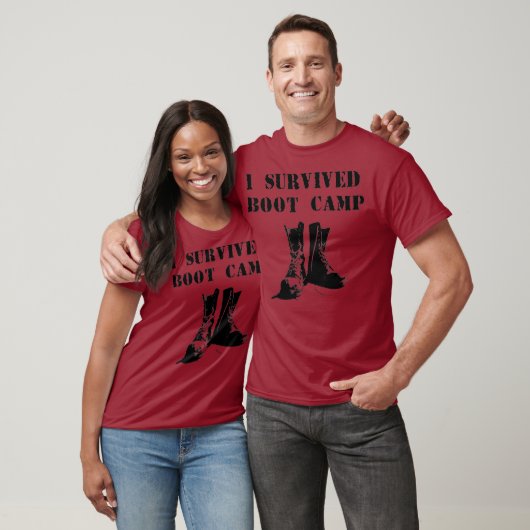 I Survived Boot Camp T-shirt (Unisex)