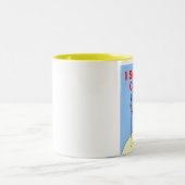 I Survived Calculus Tweekleurige Koffiemok (Center)