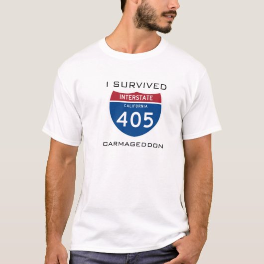I Survived Carmageddon T-shirt (Voorkant)