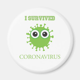 I Survived Coronavirus Magneet