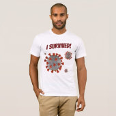 I Survived Covid-19 T-shirt (Voorkant volledig)